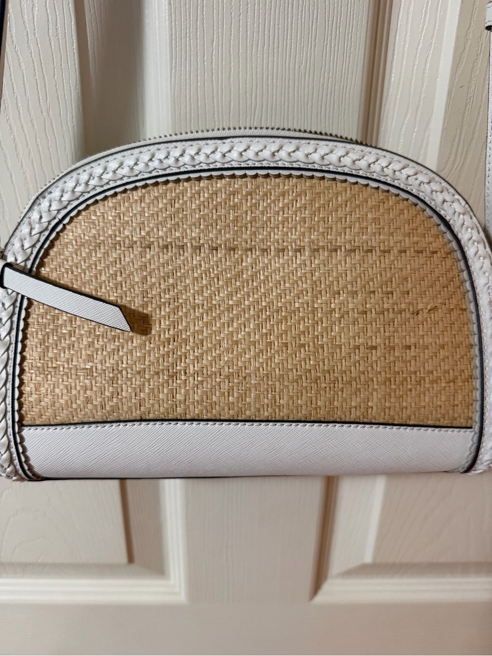 Kate Spade New York Reiley Straw Dome Crossbody Bag - Picture 8 of 13
